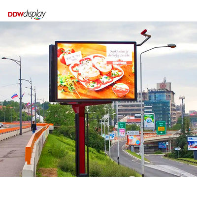 P5 P6.67 P8 P10 Dışarıda LED Video Duvar Ekranı Reklam İşaretleri Alüminyum Dışarıda LED Ekran Bildirge Taşı