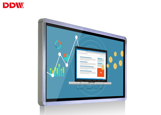 Şeffaf LCD Ekran 32 "Dijital Tabela Dış Kabuk Shinning Siyah Ağ Wifi 3g / 4g Modülü