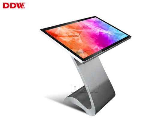 Yüksek Parlaklık Dokunmatik Ekran Monitör Kiosk, Lcd Reklam Kiosk Çok Sinyal Fonksiyonu