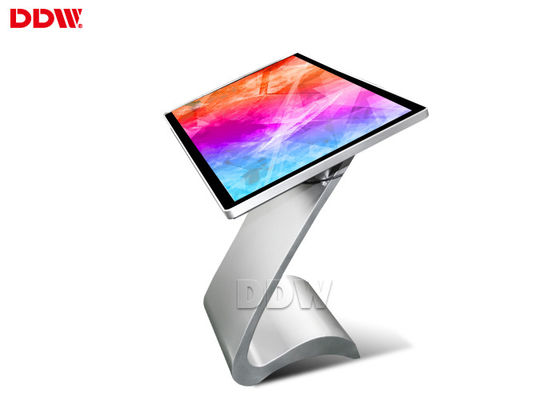 42 Dokunmatik Ekran Kiosk monitörü totem ekranı, 500cd / m2 ISO9001 SD kart veya bir oyuncu DDW-AD4201TK'de USB bağlantı noktası