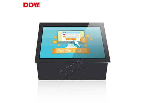 55 inç Dışarıdaki IP65 Su geçirmez Yer Standı dokunmatik ekran Kiosk Reklam Ekranları Android 6.1 işletim sistemi DDW-ADO5501SN