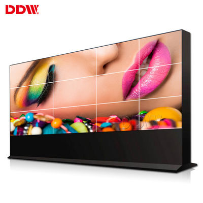 Dar Çerçeveli DDW LCD Video Duvar Monitörü Ultra İnce 8 Bit 16M Renk Desteği Çeşitli Sinyal Bağlantı Noktaları