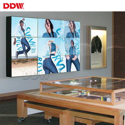 1920 X 1080 Dijital 46 Çok Panelli LCD Ekran, Reklam için 700 Nit Parlaklık