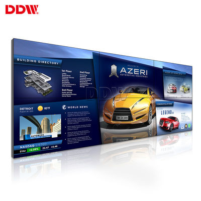 1.8 Mm Hafif DDW LCD Video Duvar 49 İnç Genişlik 1075.38mm AC100 ~ 240V