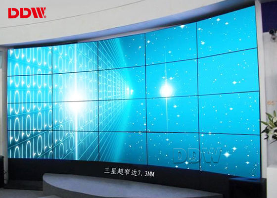 55 Çerçevesiz LCD Ekran HDMI VGA DVI Sinyalleri Samsung Panelli 700 Nit