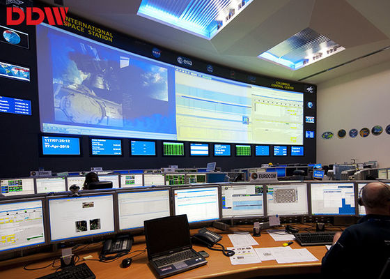Ultra Dar Çerçeve 55 inç Video Duvar / Güvenlik CCTV Monitörü Duvara Monte